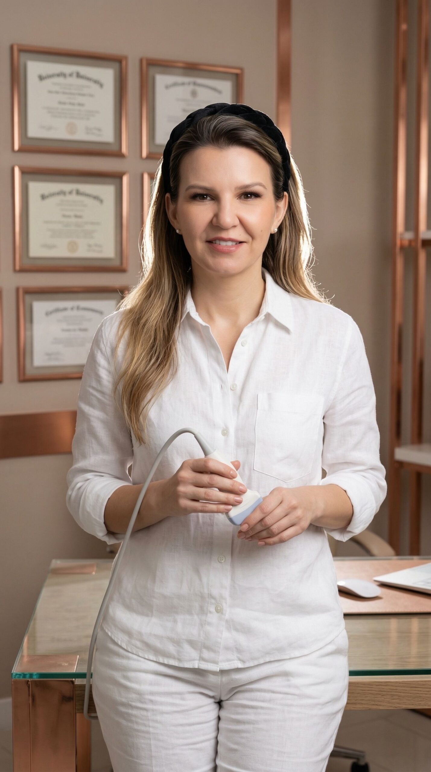 Hands holding a steaming mug of herbal tea with lemon slices nearby for winter hydration