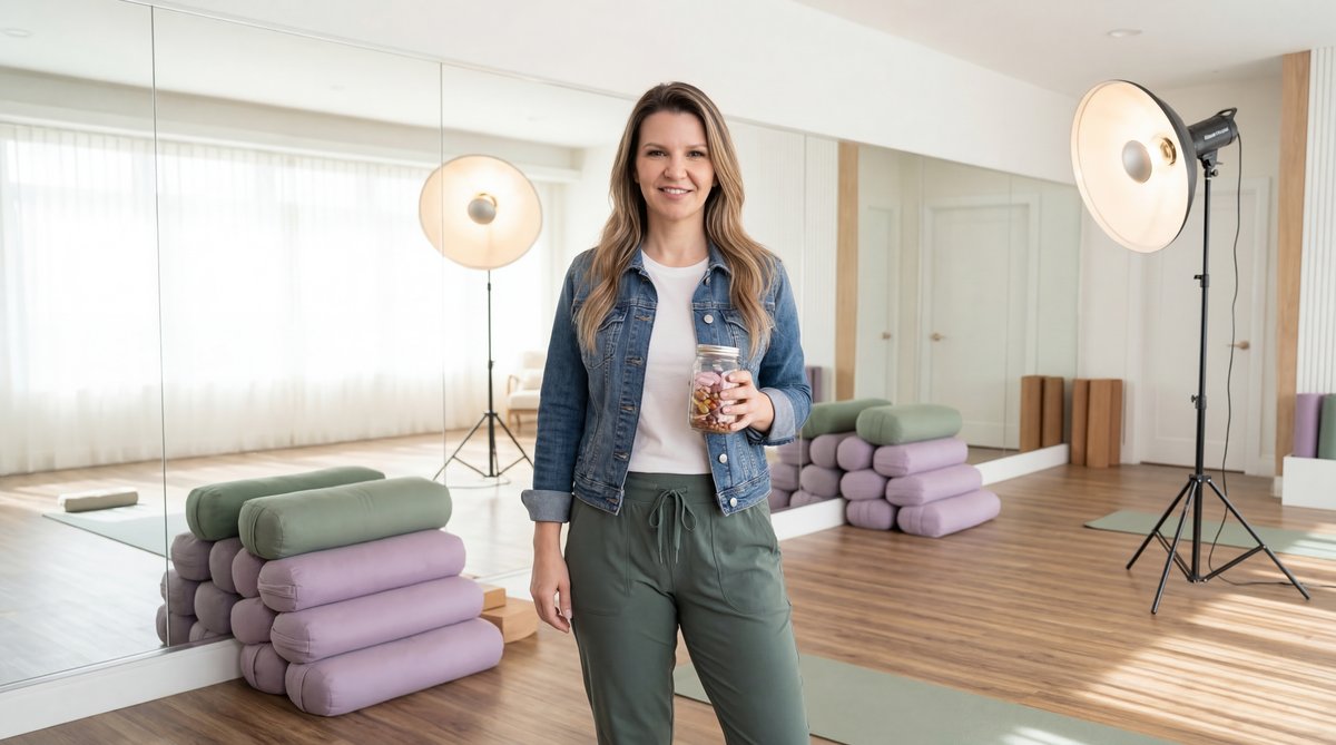 Illustration of hands holding a glowing sphere representing mental health balance